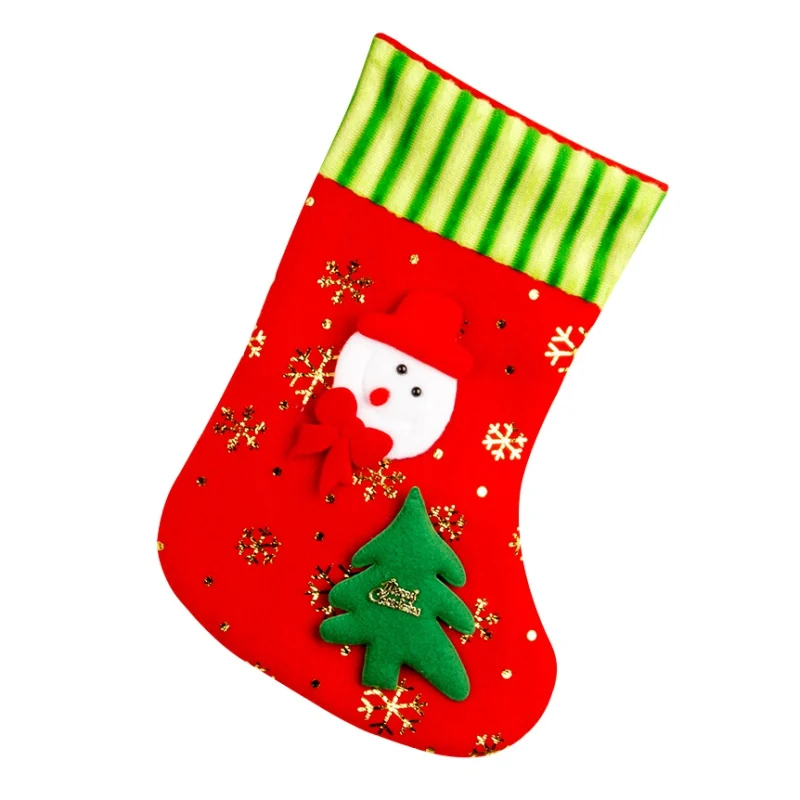 29*20*15 см Новогодний носок для подарков Рождественская елка кулон Рождество для конфет и печенья Подарочная сумка мешок закуска