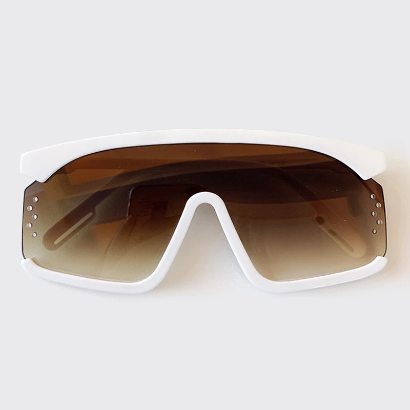 No.7 Sunglasses Новинка, кошачий глаз, очки, солнцезащитные очки для мужчин и женщин, роскошный бренд, модные, цельные, цветные, негабаритные, солнцезащитные очки, оттенки, UV400 - Цвет линз: No.7 Sunglasses