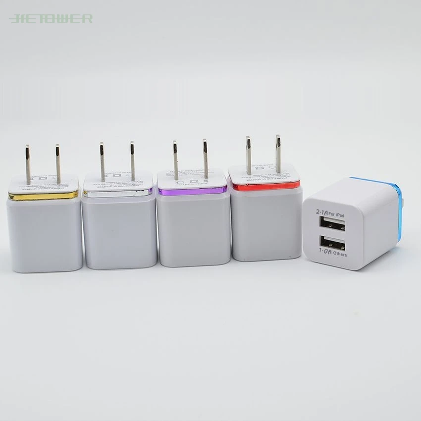 50 шт./лот USB зарядное устройство для iPhone X 8 iPad быстрое настенное зарядное устройство ЕС США штекер Адаптер для samsung S9 Xiaomi Mi 8 зарядное устройство для мобильного телефона