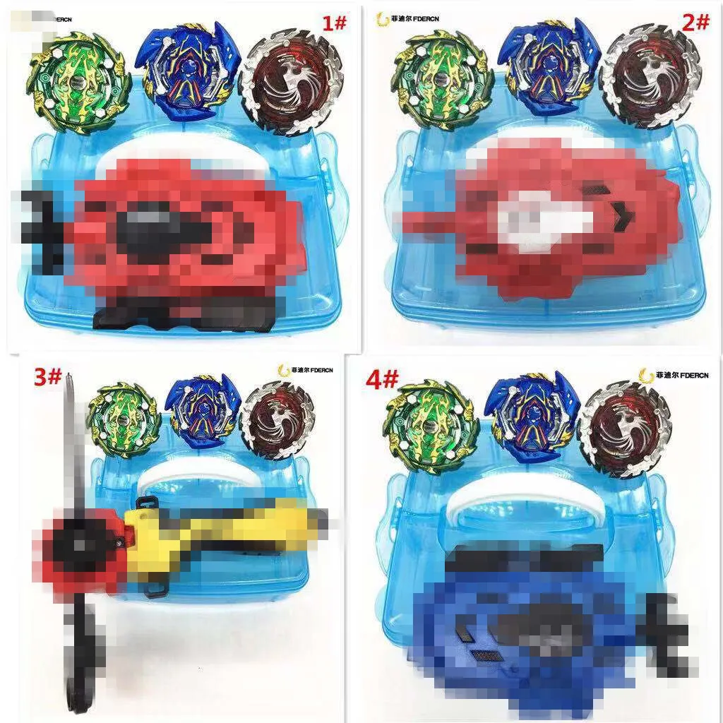 Burst Spinner хранение в коробке B134 B131 B135 с ручкой запуска