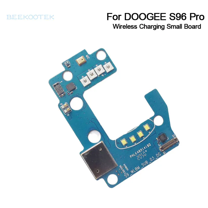 

Новая Оригинальная S96pro Беспроводная зарядка маленькая плата с микрофоном инфракрасная вспысветильник Ремонт Замена для смартфона DOOGEE S96 Pro