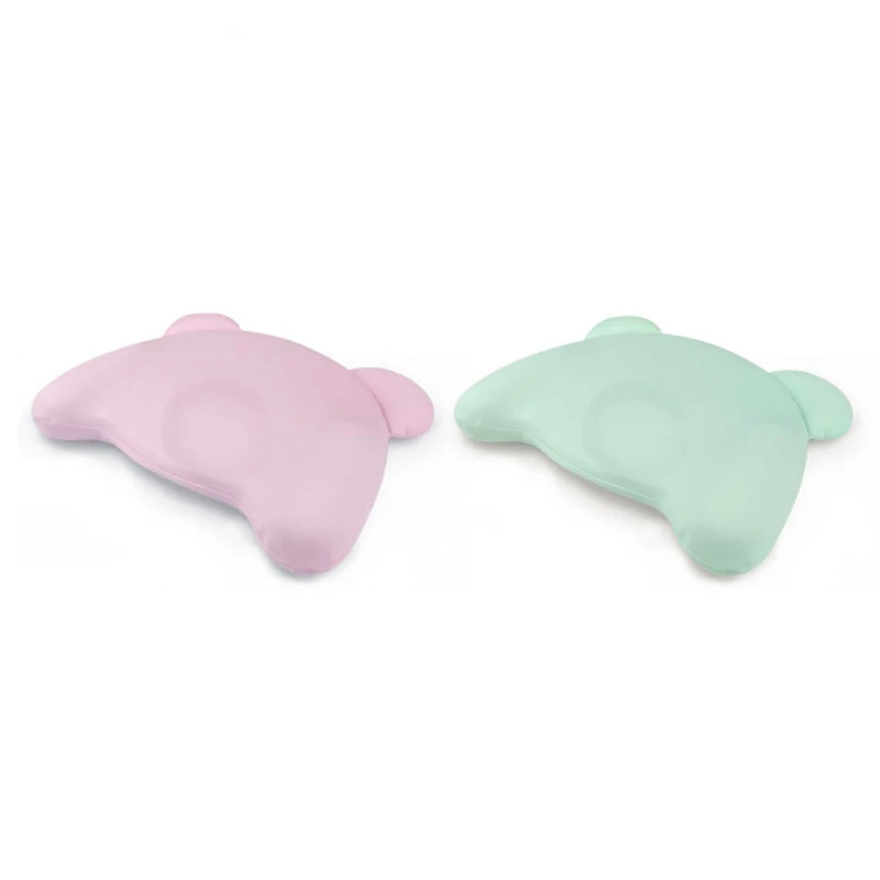 Infant Support Cushion Pad Newborn Baby cute Pillow Support Cushion Flat Head Shaping Memory Foam YKX008