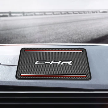 

Car Non-Slip Mat Auto Silicone Interior Dashboard Phone Anti-Slip Storage Mat Pads for Toyota CH-R CHR Car styling 19*12cm