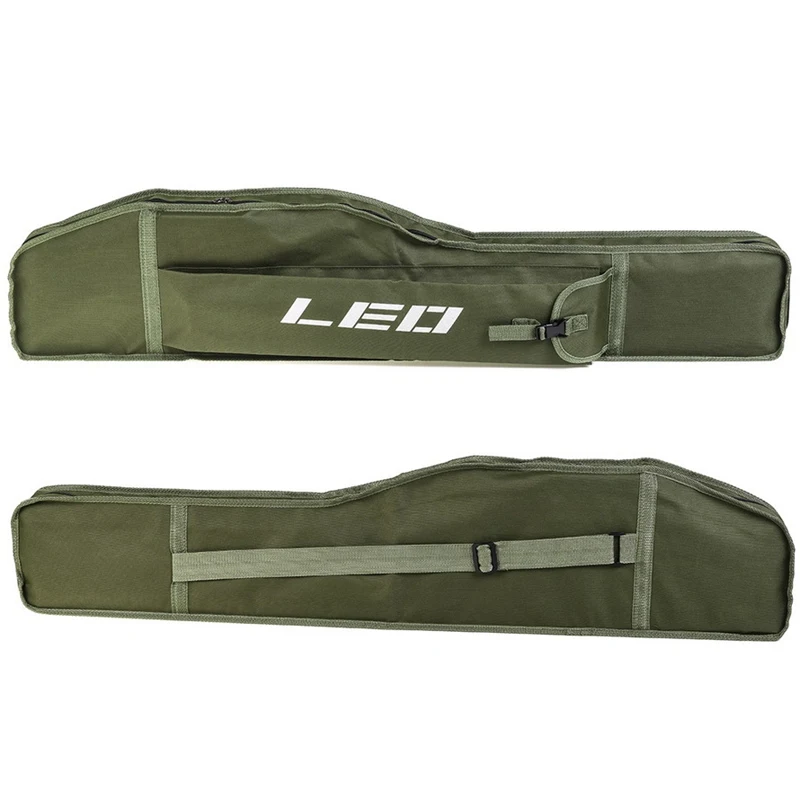 1.2m Foldable Portable Single Layer Big Belly Fishing rod storage Single-layer big belly fishing gear bag Fishing Rod Bag