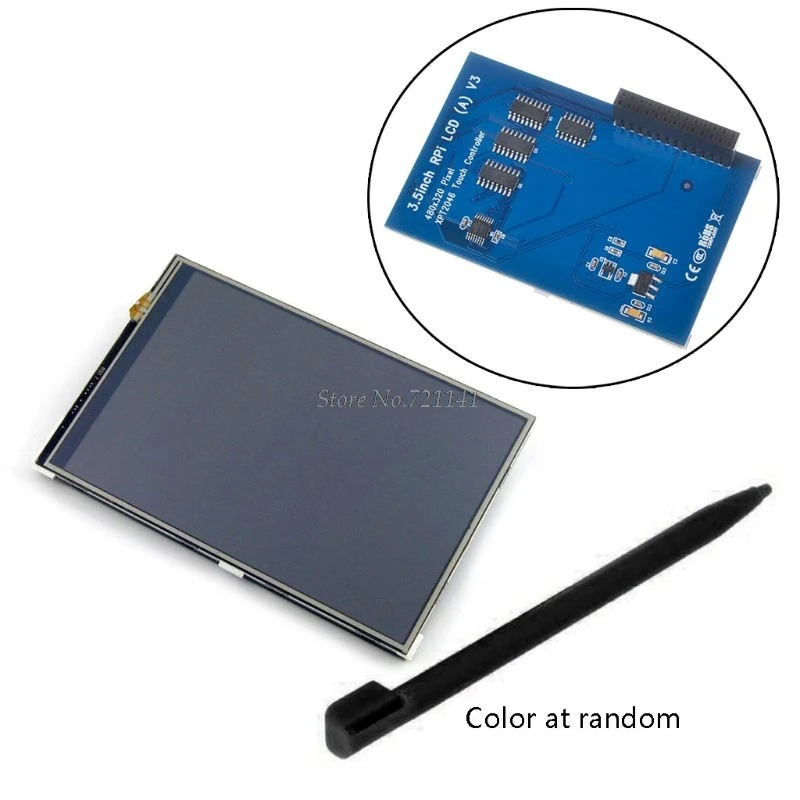 3 5 дюймовый TFT ЖК дисплей сенсорный экран монитор для Raspberry Pi 2 Model B 1 model 480x320 RGB