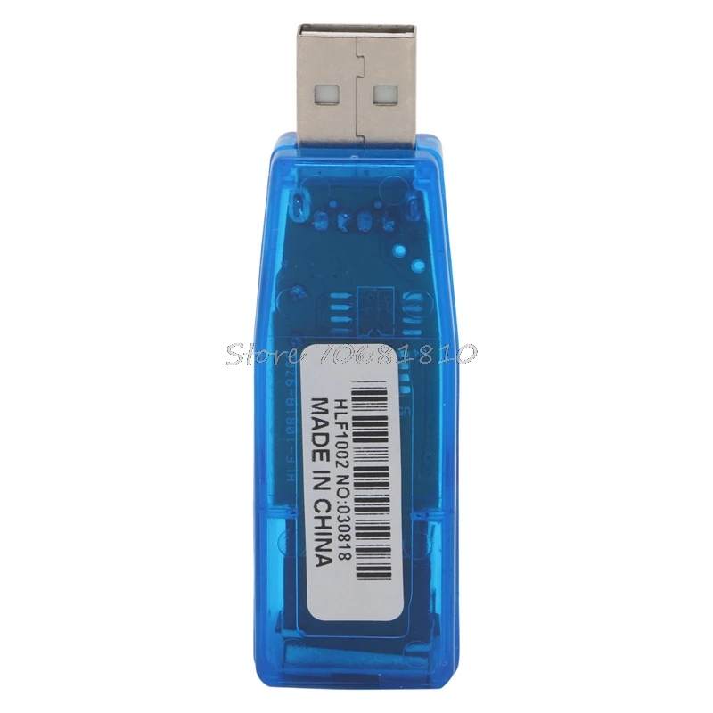 Адаптер Ethernet USB 2 0 для сетевой карты Lan RJ45 10/100 Мбит/с ноутбука и ПК|Сетевые карты| |
