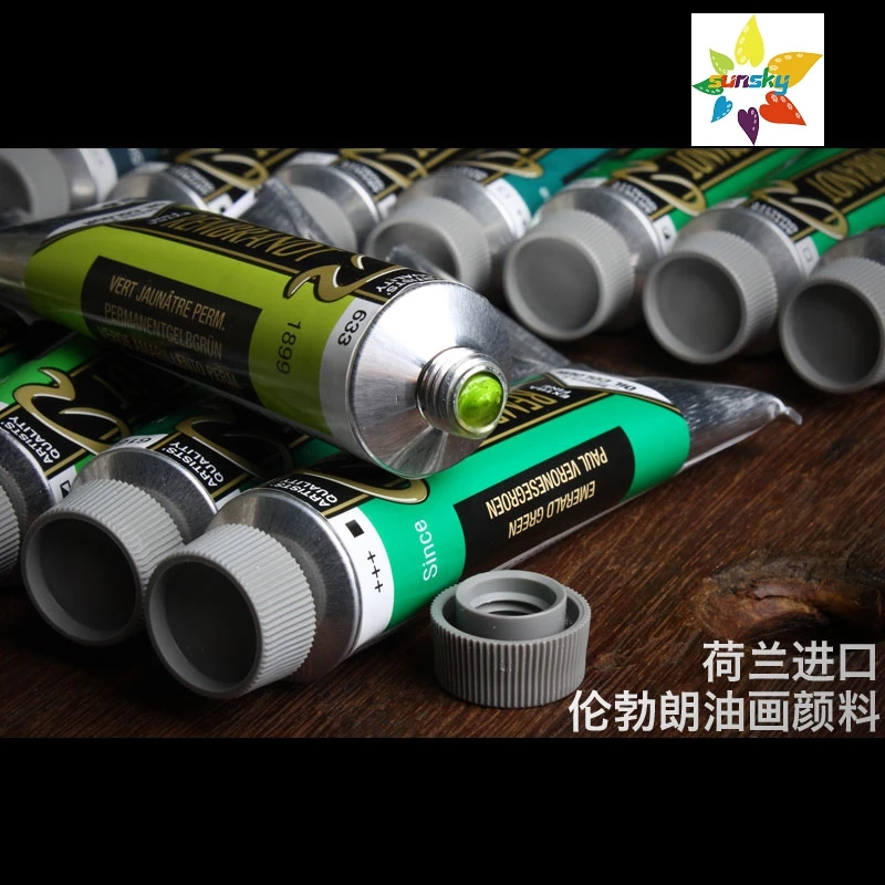 Original Talens REMBRANDT series Artists' Oil color even and delicate Tubular 40 ml single 120 colors Self selected Art supplies