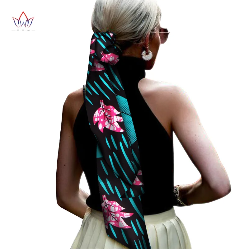BRW Boho шикарная африканская лента для волос с узлом плетеная аксессуары вощеная