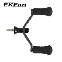 EKfan Ручка рыболовной катушки подходит 2000-5000 спиннинг ручка из углеродного волокна и высокое качество EVA ручки рыболовные снасти аксессуар