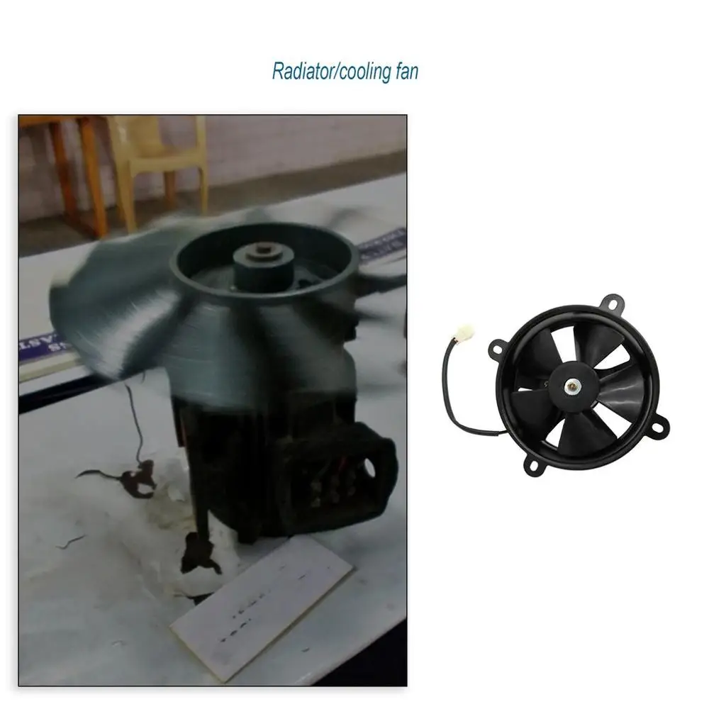 6 дюймов радиатора термо-электрический вентилятор охлаждения 150C 200Cc Quad Dirt Bike Atv багги Вентилятор охлаждения Высокое качество