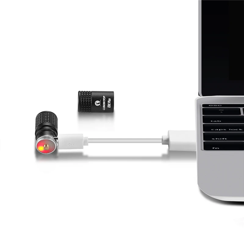 LUMINTOP EDC Pico 130LM USB Перезаряжаемый Фонарик Twristy Мини светодиодный брелок для ключей Мини фонарик карманный маленький уплотнительное кольцо лампа