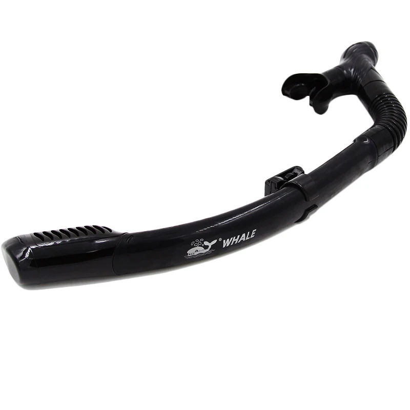 WHALE Diving Snorkel Snorkeling Gear Dry Snorkel Underwater Breathing Tube Silicone Swimming Diving Dry Breathing Tube