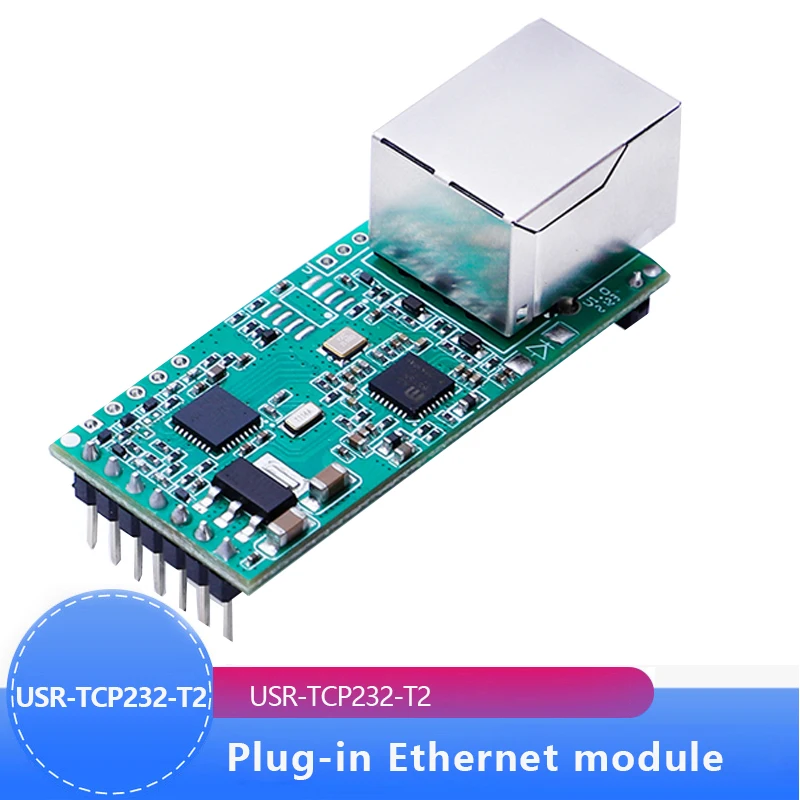 Módulo de RJ45 a serial UART TTL a Ethernet/TCP IP Convertidor para USR-TCP232-T2 Módulo de RJ45 a serial UART TTL a Ethernet/TCP IP Convertidor para USR-TCP232-T2