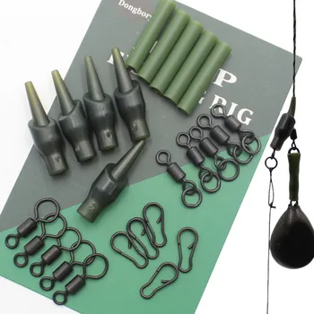 25PCS Carp Fishing Running Rig Kit Tackle 1