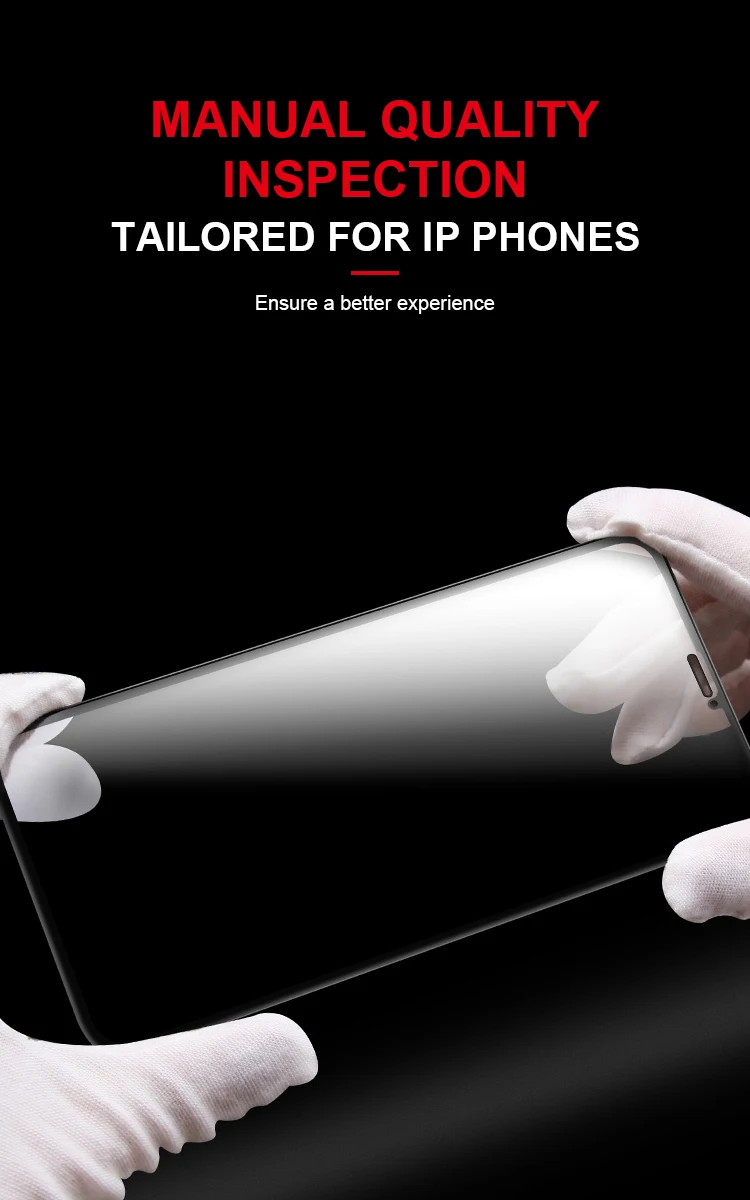 Для iPhone 6/7/8/11/X/XR/XS анти-писк быстрая паста защитная пленка ультратонкое закаленное стекло