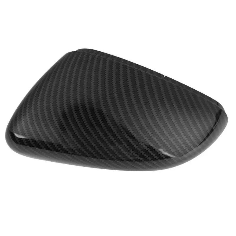 VODOOL 2 шт. автомобиль Rearviw Зеркало Обложка с изображением карбоновой нити ABS замена авто боковое зеркало крышки для VW Golf GTI MK6 2009-2013