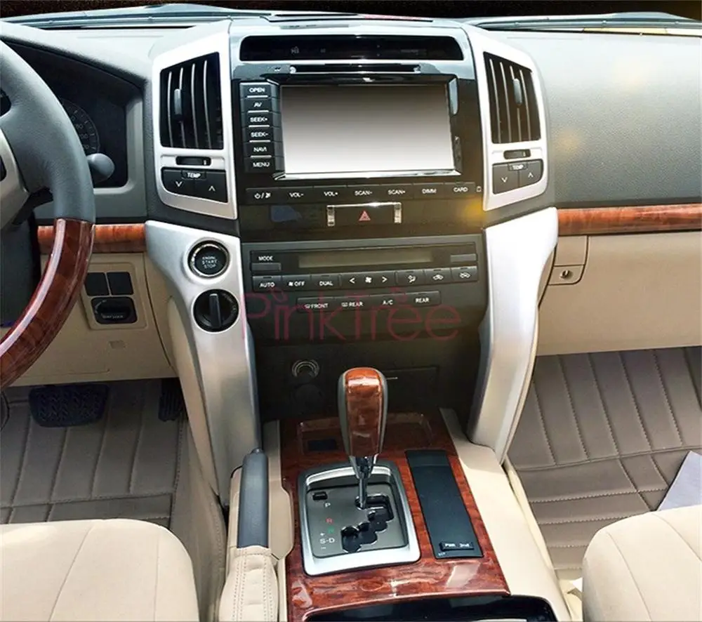 Для Toyota Land Cuiser 200 2008-2011 2012- накладки для украшения интерьера, набор аксессуаров для стайлинга автомобилей