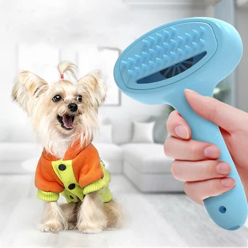 

Pet Electric Absorbing Hair Comb Dog Hair Vacuum Removal Fur Suction Grooming Device Pets Dog Cleaning Brush Accessories