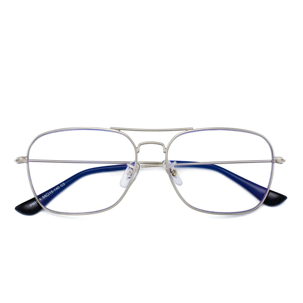 JM Retro Blue Light Computer Glasses Square Vintage Men Women Clear Fake Glasses Frame blue light protection glasses