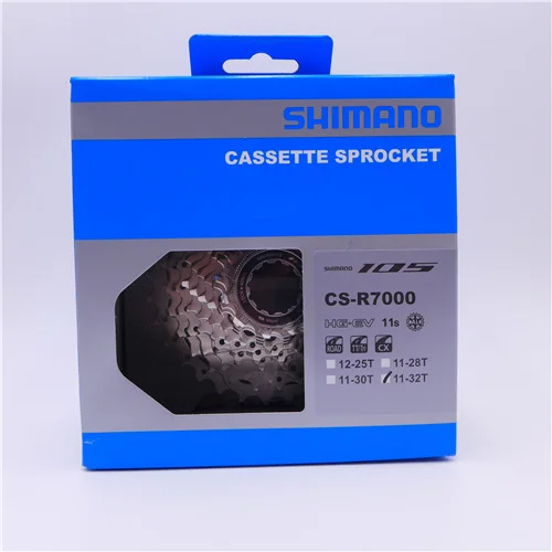 SHIMANO 105 CS-R7000 дорожный велосипед кассета Звездочка 11 скоростей 11s - Цвет: R7000 11-32T