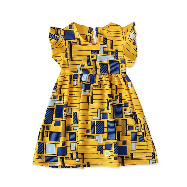 Voke African Print Summer  Strap Dress - Image 5