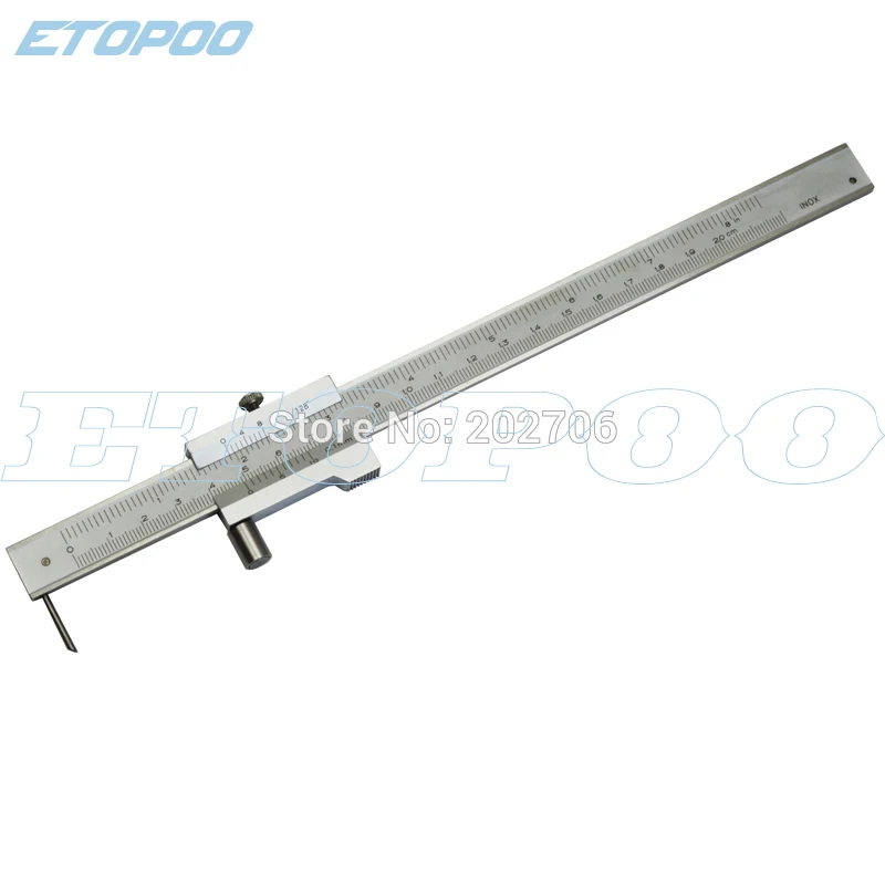 0-400mm Marking Vernier Caliper Carbide Scriber Parallel Marking Gauging Ruler Measuring Parallel Crossed Caliper Tool vernier caliper