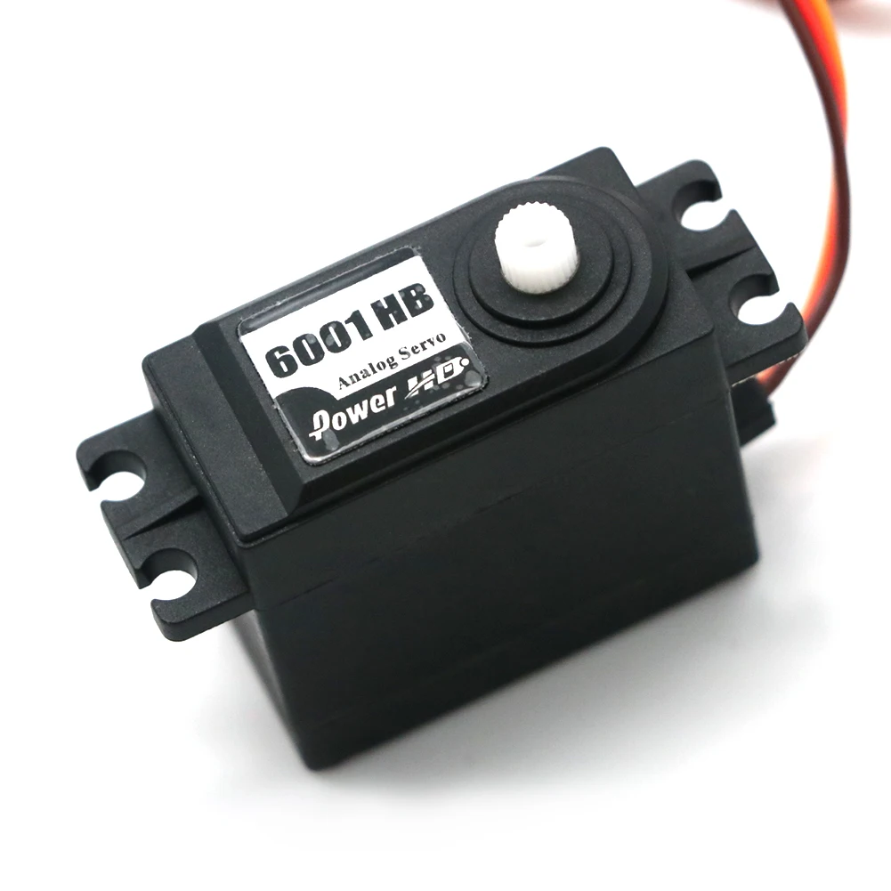 Мощность HD 6 7 кг 43g Аналоговый сервопривод HD-6001HB с пластиковой зубчатой передачей