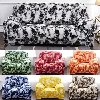 

Graffiti Sofa Cover For Living Room Elastic Couch Slipcover Black Elasticity Comfortable Seater 1/2/3/4 All-inclusive Wrap Red