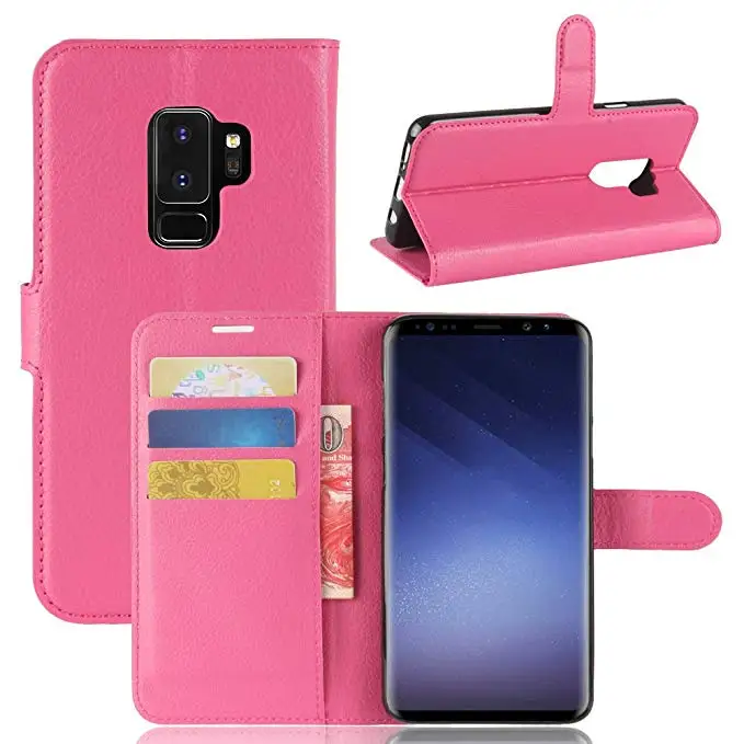 Чехол-книжка из кожи чехлы для samsung Galaxy A50 A10 A30 A40 A6 A7 A8 A9 S8 S9 S10 плюс S10e M10 M20 M30 J3 J5 J4 J6 Plus Note 9 чехол