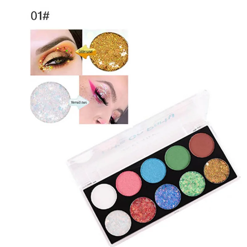 A1 Shimmer Eye Shadow стойкие яркие водостойкие блестящие матовые тени для век - Цвет: A1