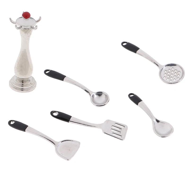 Dollhouse Miniature Kitchen Utensils Cooking Ware Pot Boiler Pan Coffee Tea Cups Chair Ceramic Pot Kitchen Play Toys 1set or 1pc kitchen toys pretend kitchen toys doll house toys tea set toy