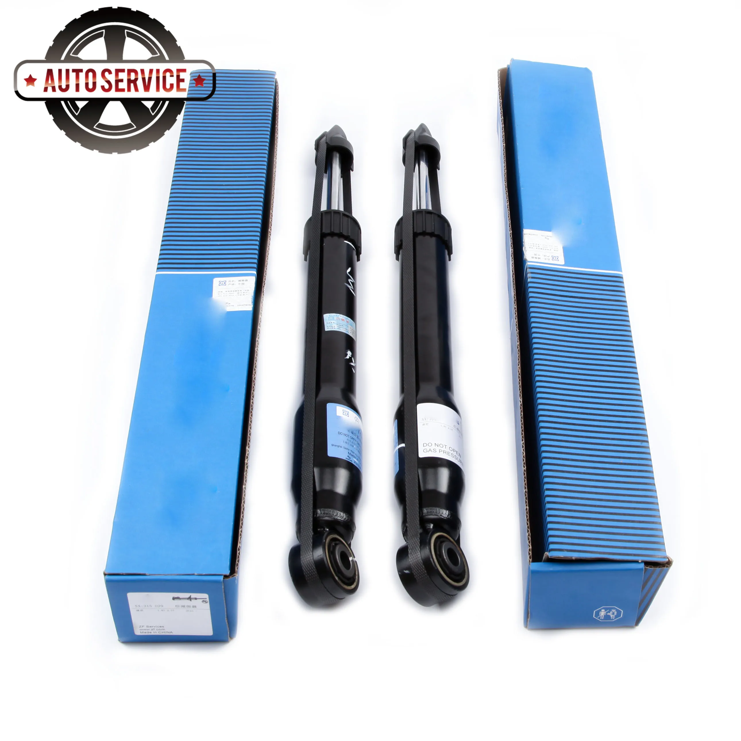 New 5N0 513 049 2PCS Rear Axle Suspension Strut Shock Absorber For Audi