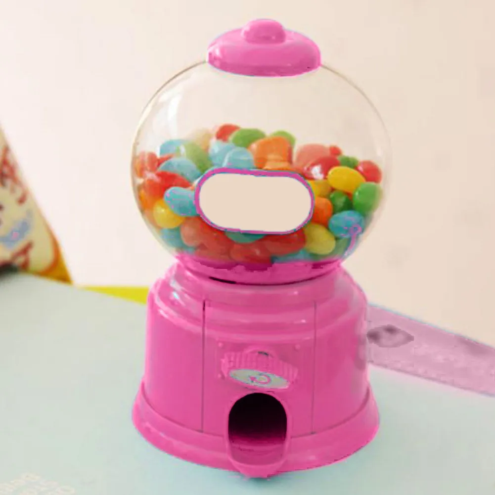 Creative Children Cute Sweets Mini Candy Machine Bubble Dispenser Coin Bank Money Saving Box Baby Warehouse Price Christmas Birt | Дом и сад