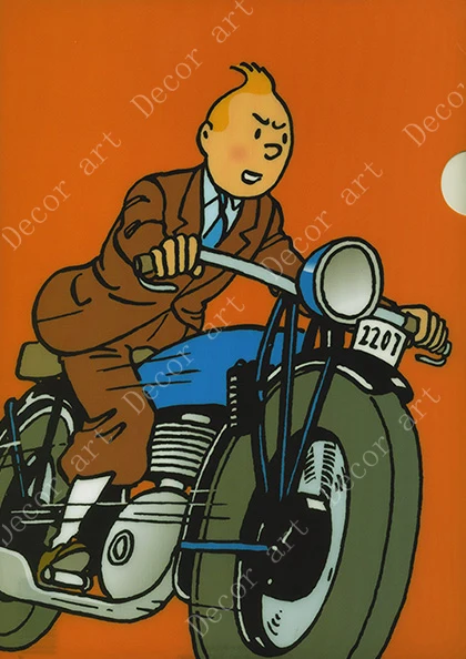 Приключения Tintin Space Mars Hiking Tibet Comics Картина на холсте ВИНТАЖНЫЙ ПЛАКАТ из крафт