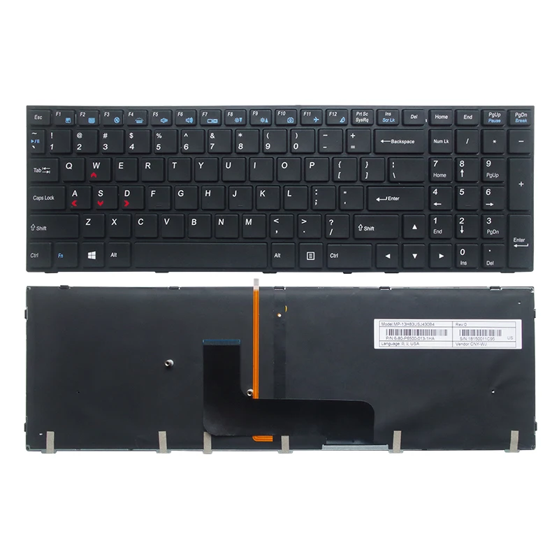 Nós Teclado para P651 se P655 P671 se P671sg P670re3 P670rg P650re3 P670re6 z7 Z7m z8 z6 Z6m g8 g7 g6 - Imagem 2