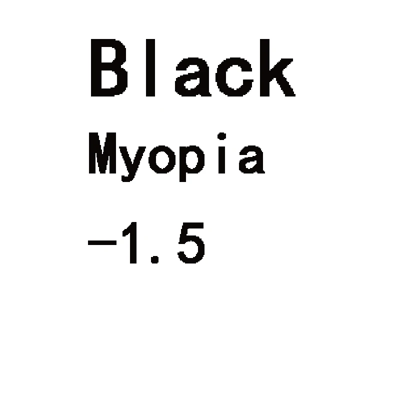 Black myopia 150 Очки для плавания для взрослых, анти-туман, УФ, близорукость, очки для плавания, водонепроницаемые, для плавания, очки, профессиональные, с силиконовым покрытием, очки для мужчин и женщин - Цвет: Black myopia 150