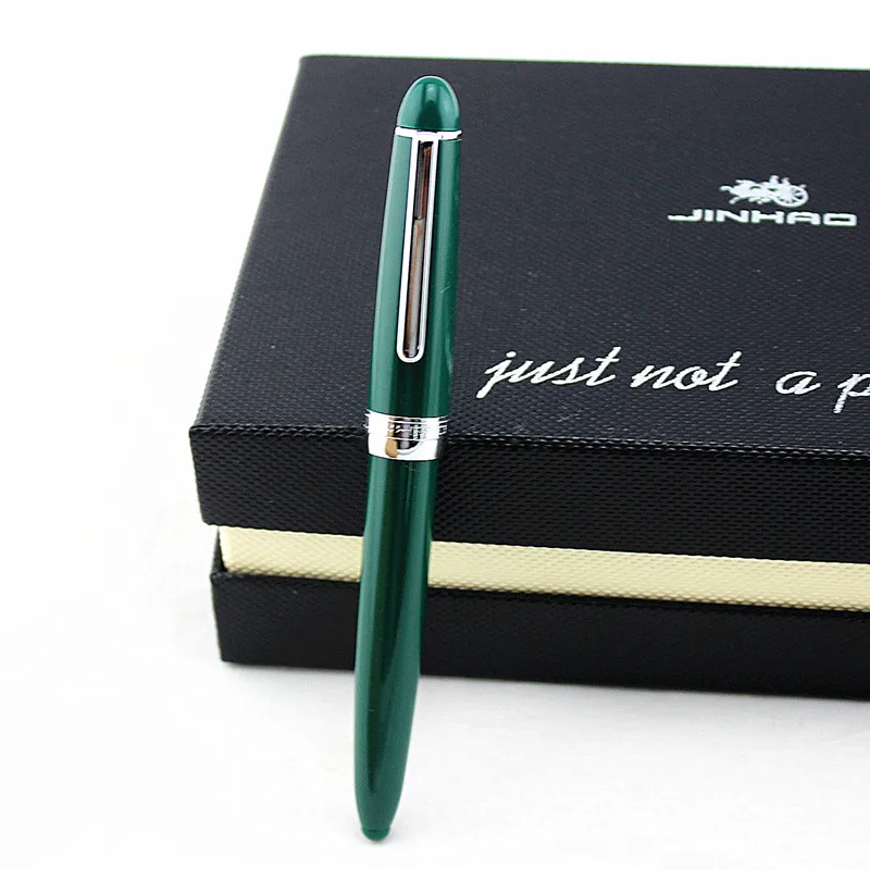 JINHAO 992, все 19 цветов, спираль, круглый корпус, студенческая школа, офисные принадлежности, авторучка, новинка, роскошные подарочные ручки с чернилами - Цвет: I