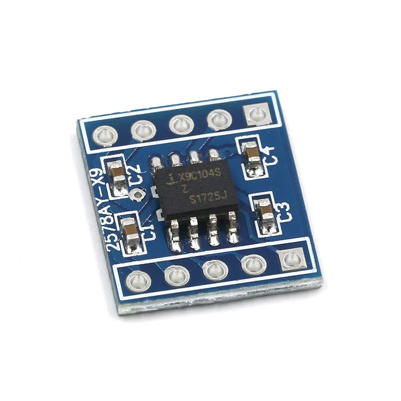 

x9c104 digital potentiometer module 100 digital potentiometer to adjust the bridge balance