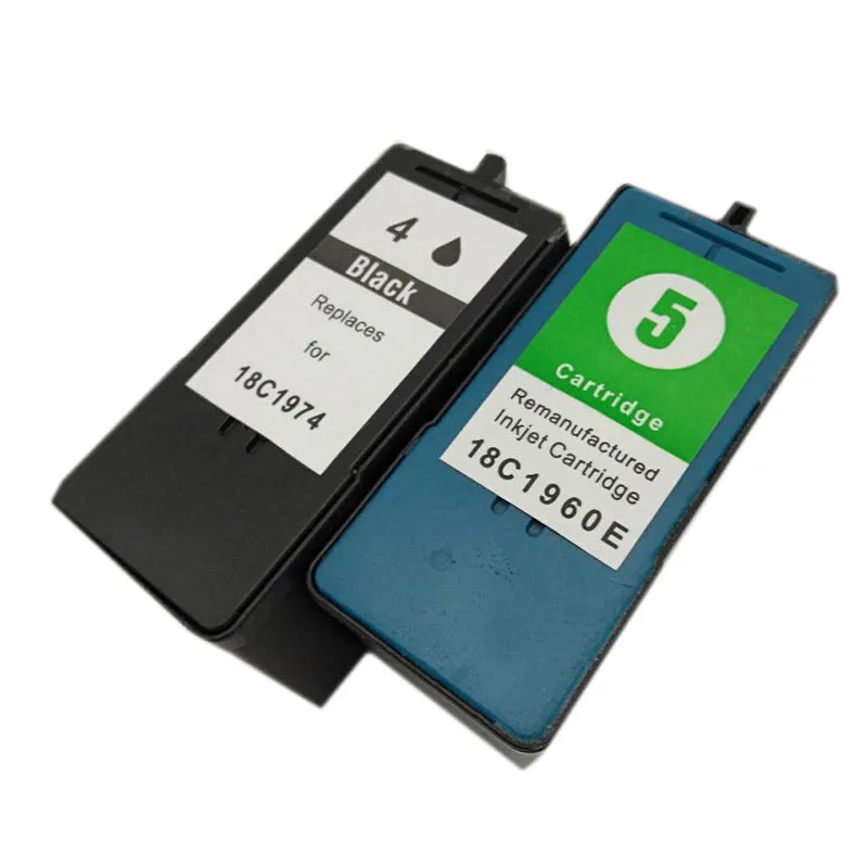 2pcs Vilaxh для Lexmark 4 5 картридж с чернилами для принтера Lexmark X2690 X3690 X4690 X5690 X6690 Z2390 X2490 принтер - Цвет: 2pcs