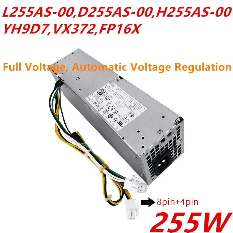 Блок питания для ноутбука Dell XE2 3020 7020 9020 T7100 с волокнно-Оптической вилкой Питание L255AS-00 D255AS-00 H255AS-00 YH9D7 VX372 FP16X H255ES-01 AC255AS-00