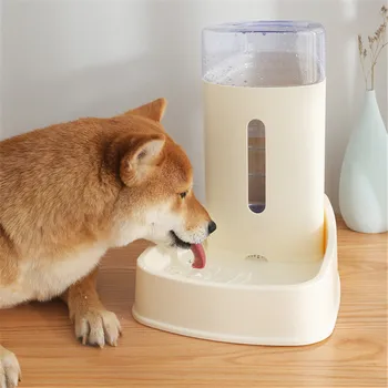 

Pet Dog Automatic Feeder Cat Drinker Dog Bowl Cat Basin Water Feed Dog Food Dispenser Combination Storage Bucket Pet supplies