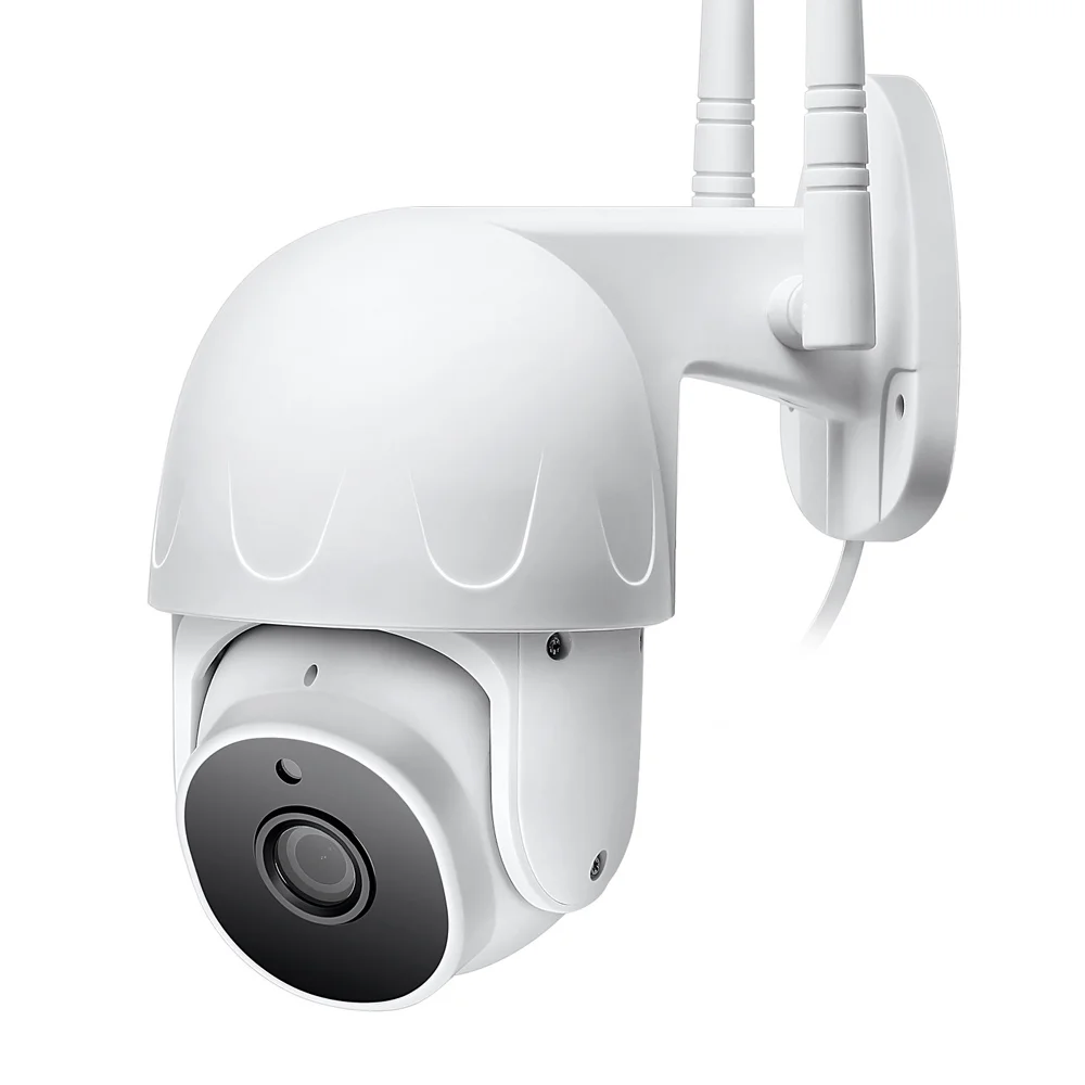 

1080P WiFi Wireless PTZ IP Camera AI Human Auto Tracking Motion Detection 2-way Audio CCTV Outdoor SD Card Night Vision IR 30M