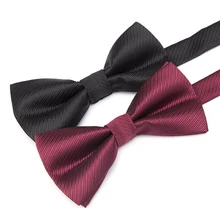 Мужской галстук XGVOKH, черный, темно-бордовый, галстук-бабочка, мужские галстуки-бабочки для мужчин, галстук, деловой костюм, свадебные подарки, аксессуары