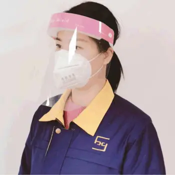

Adjustable Full Face Protective Mask Anti Droplet Dust-proof Visor Shield Well Screen Mask Visor Eye Protection Face Mask Shield