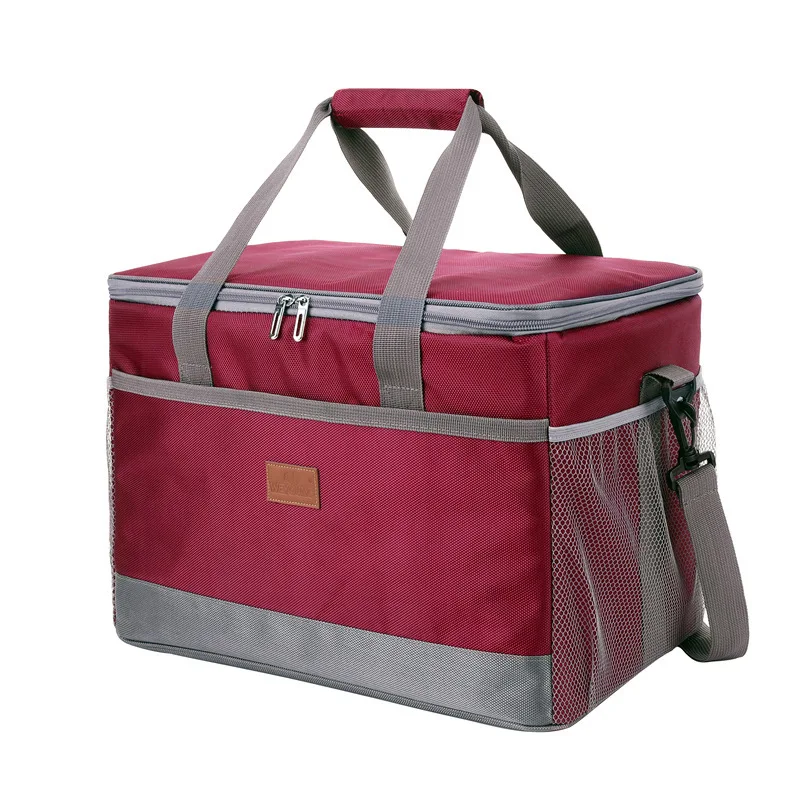 15L Outdoor Picnic Bag Waterproof Thermal Camping Cooler Bag Large Capacity Oxford Freezer Refrigerator Insulated Shoulder