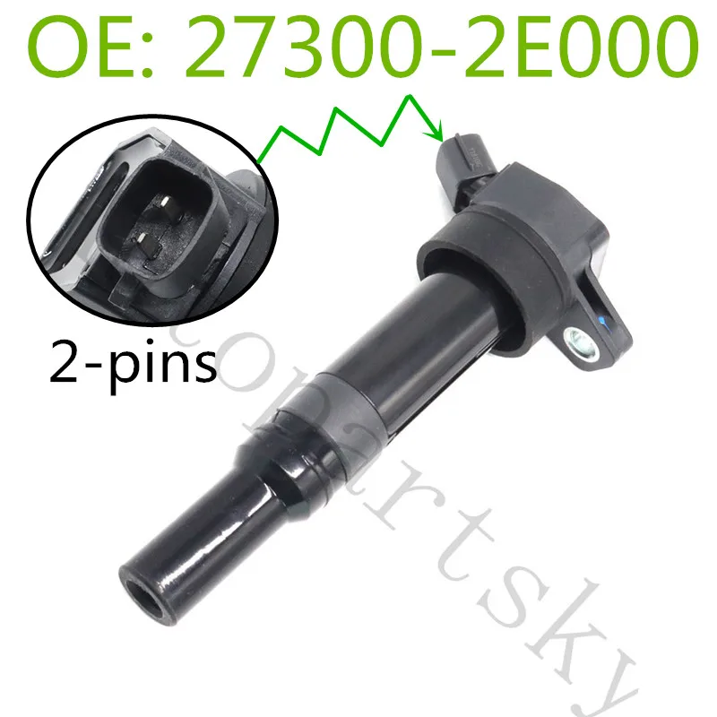 Высококачественная катушка зажигания 27300-2E000 273002E000 для Hyundai Elantra Kia Soul Forte 1 8/2.0L 50146