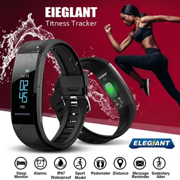 

C11 Waterproof Smart Watch with Touch Screen Heart Rate Monitoring USB Charging
