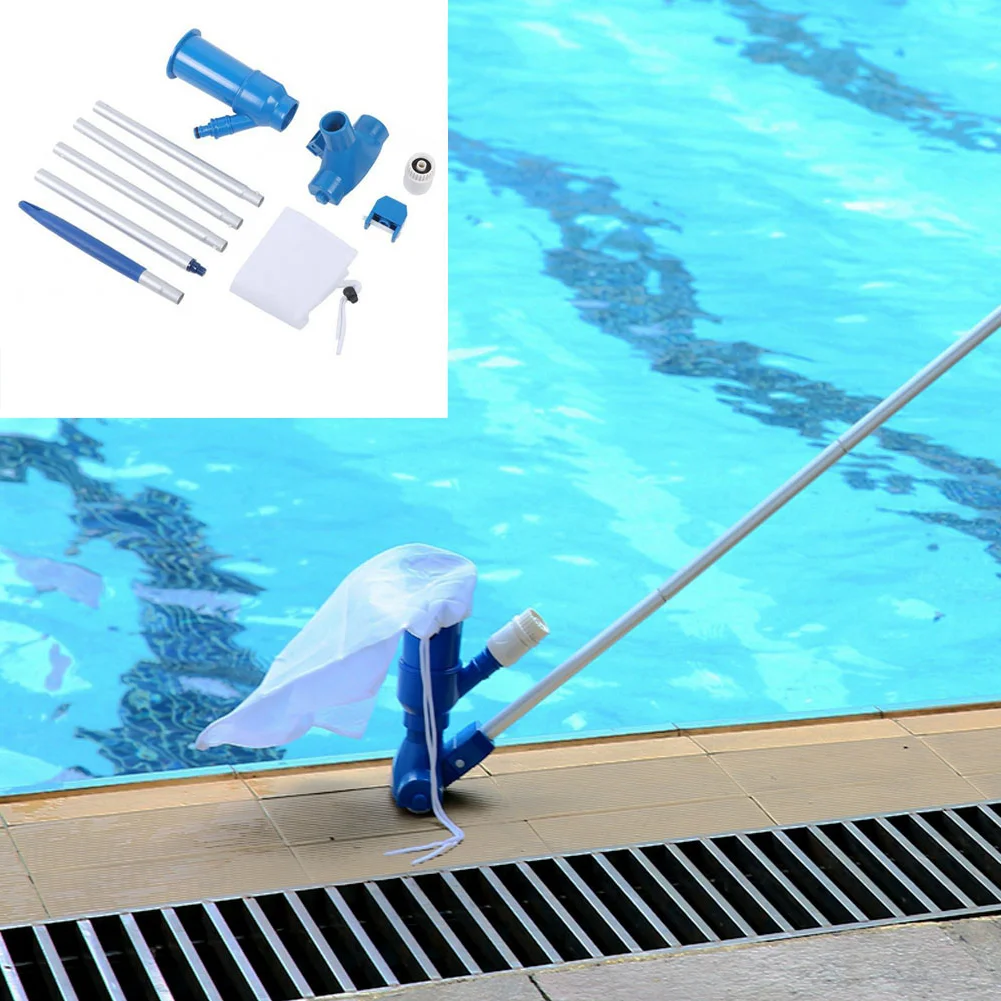 

Detachable Pool SPA Vacuum Cleaner Fountain Swimming Pool Vacuum Jet 5 Pole Sections Suction Tip Connector Inlet Quick Connector