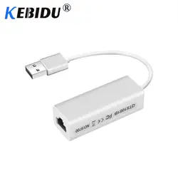 Kebidu USB 1,1 к RJ45 Lan адаптер Сетевая карта RD9700 высокая скорость для Mac OS Android планшетный ПК ноутбук с системой windows XP 7 промо