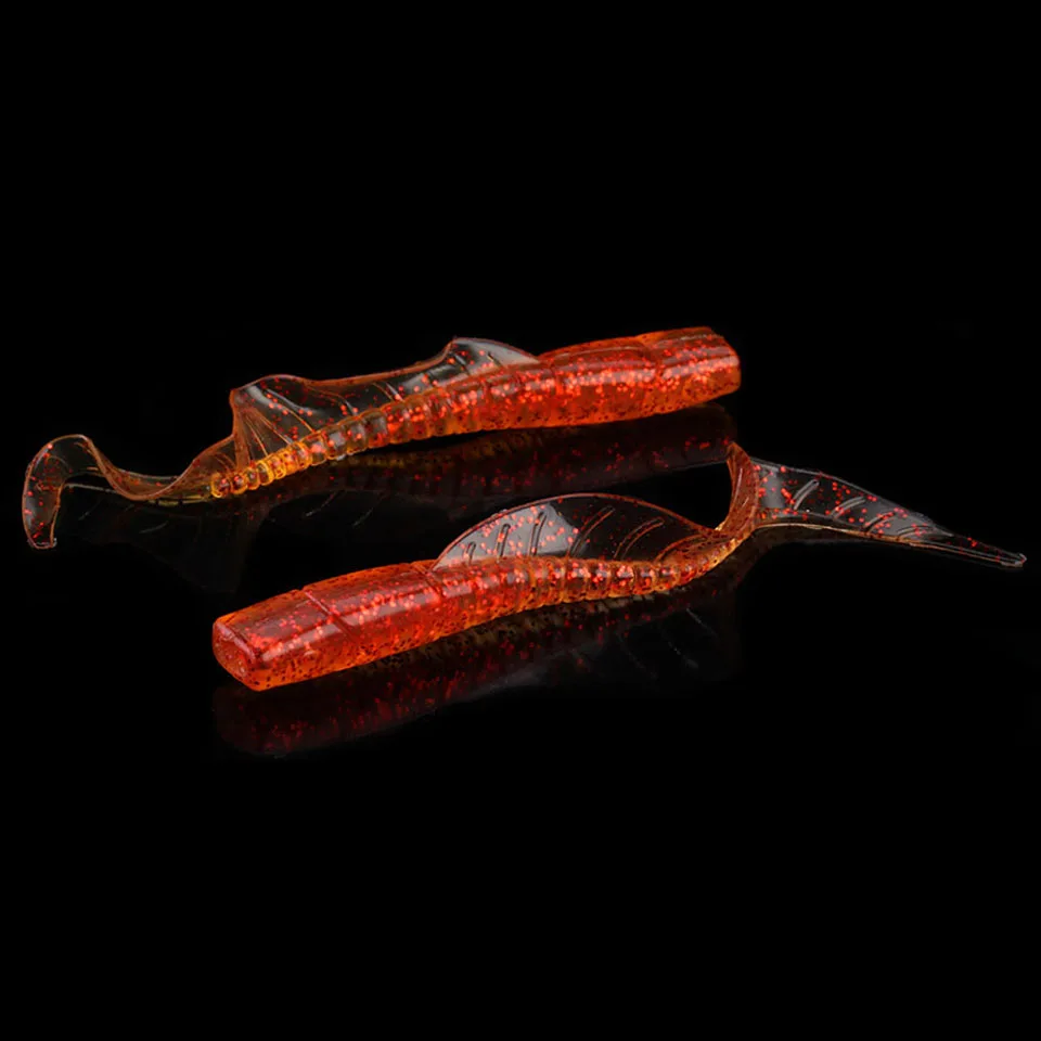 C 3 WALK FISH, 6 шт./лот, Мягкая приманка для рыбалки, 2 г, Червячные воблеры, силиконовые приманки, ледяная приманка для ловли карпа, leurre souple shad Pesca Peche Wobber - Цвет: C 3